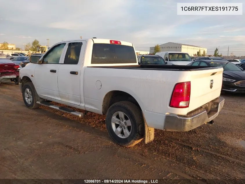 1C6RR7FTXES191775 2014 Ram 1500 St