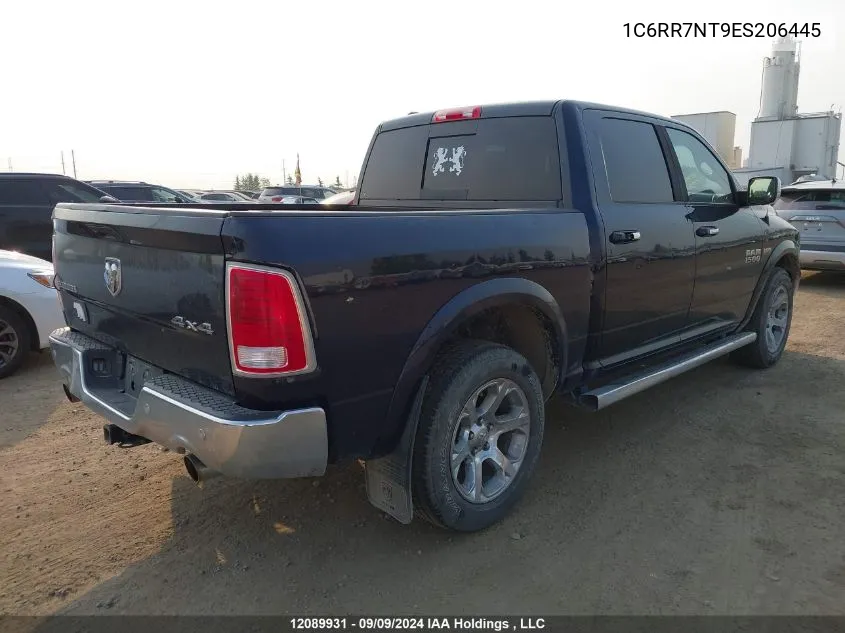 2014 Ram 1500 Laramie VIN: 1C6RR7NT9ES206445 Lot: 12089931