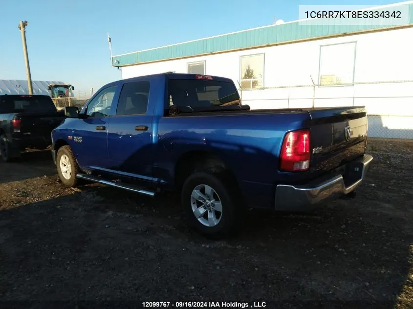 2014 Ram 1500 St VIN: 1C6RR7KT8ES334342 Lot: 12099767