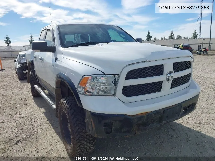 1C6RR7GTXES279353 2014 Ram 1500 Slt