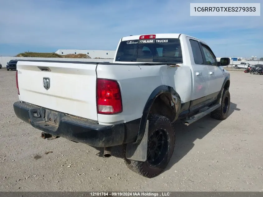 2014 Ram 1500 Slt VIN: 1C6RR7GTXES279353 Lot: 12101784