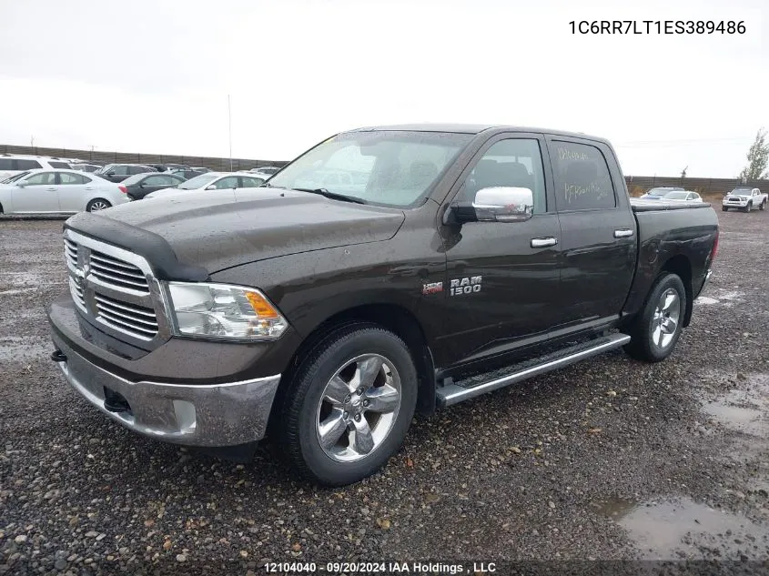 1C6RR7LT1ES389486 2014 Ram 1500 Slt