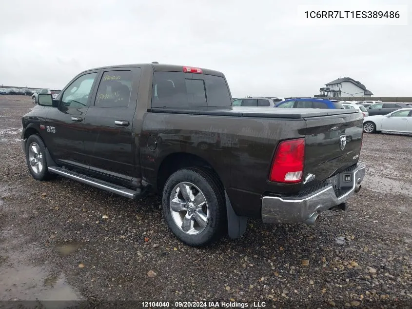 2014 Ram 1500 Slt VIN: 1C6RR7LT1ES389486 Lot: 12104040