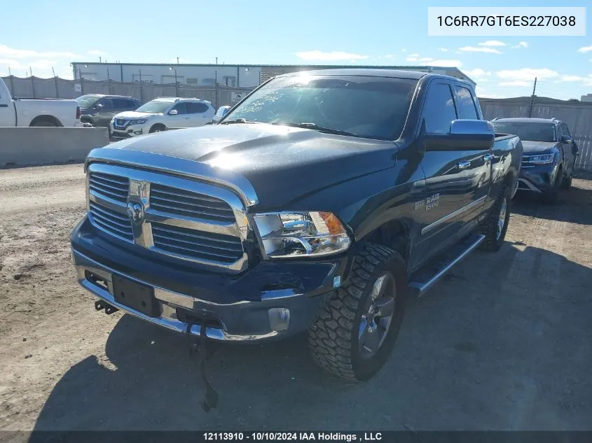 1C6RR7GT6ES227038 2014 Ram 1500 Slt