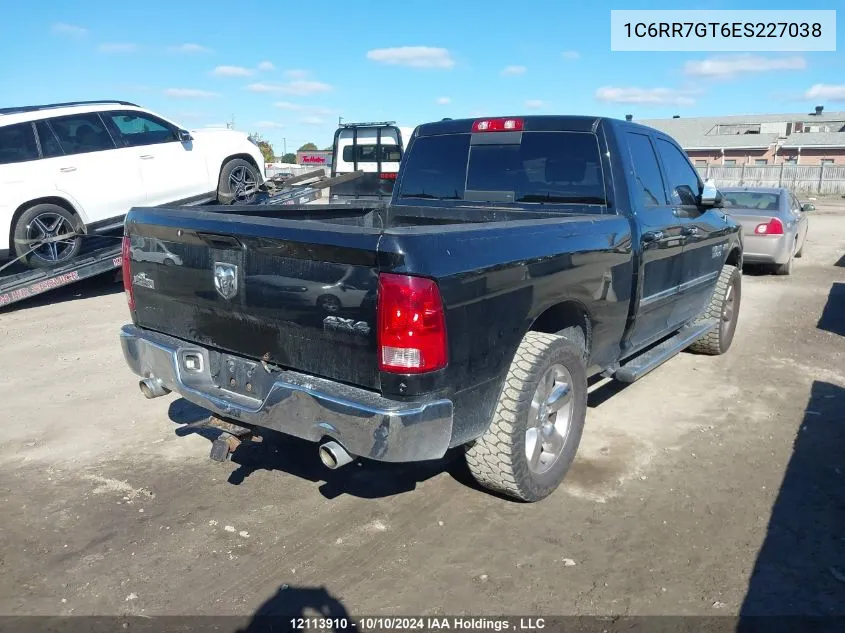 1C6RR7GT6ES227038 2014 Ram 1500 Slt