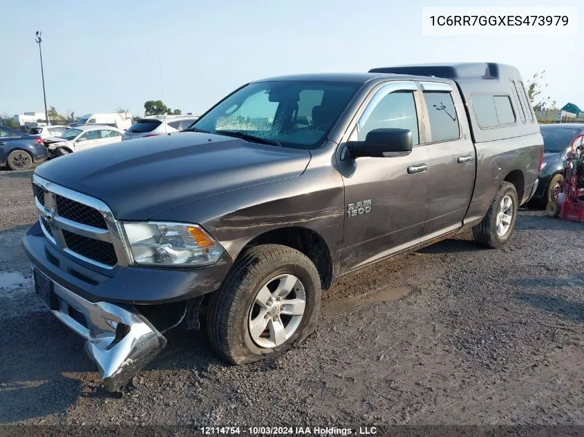 2014 Ram 1500 Slt VIN: 1C6RR7GGXES473979 Lot: 12114754