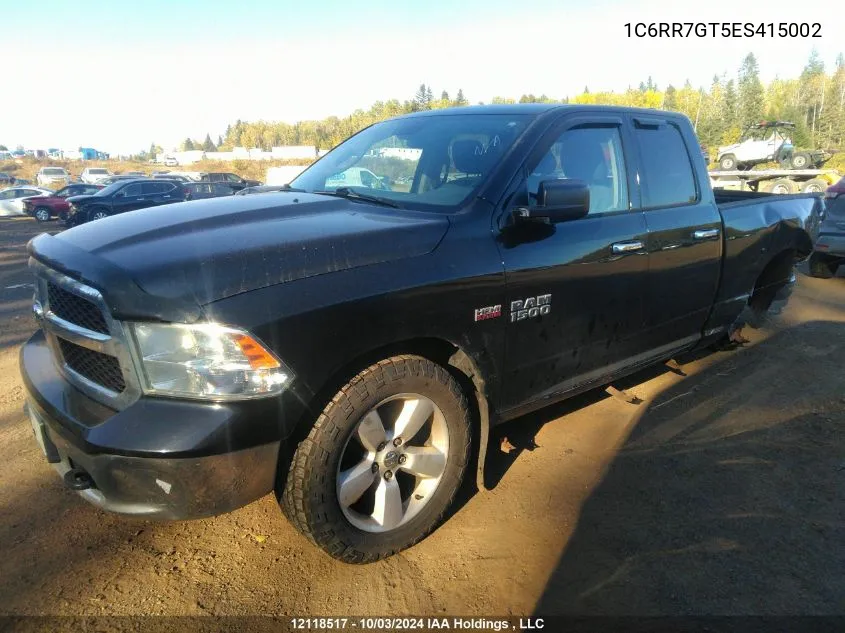 2014 Ram 1500 Slt VIN: 1C6RR7GT5ES415002 Lot: 12118517