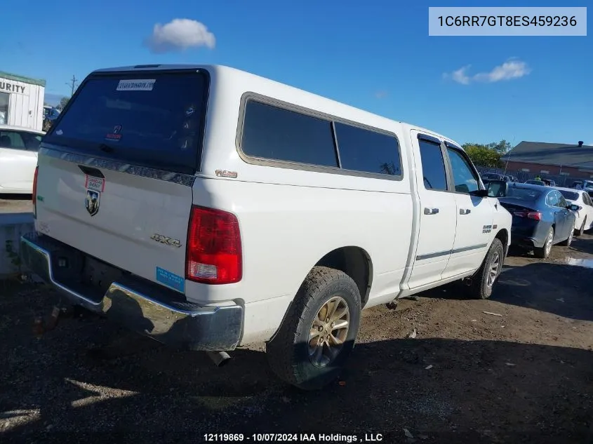 2014 Ram 1500 Slt VIN: 1C6RR7GT8ES459236 Lot: 12119869