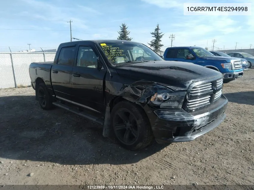 2014 Ram 1500 Sport VIN: 1C6RR7MT4ES294998 Lot: 12123959