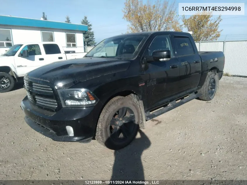 2014 Ram 1500 Sport VIN: 1C6RR7MT4ES294998 Lot: 12123959