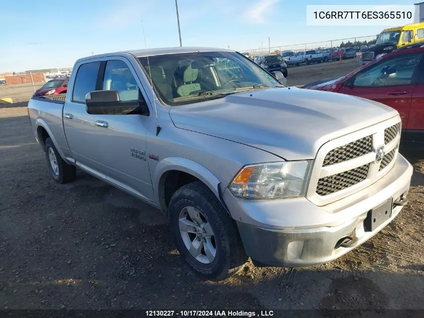 2014 Ram 1500 Slt VIN: 1C6RR7TT6ES365510 Lot: 12130227