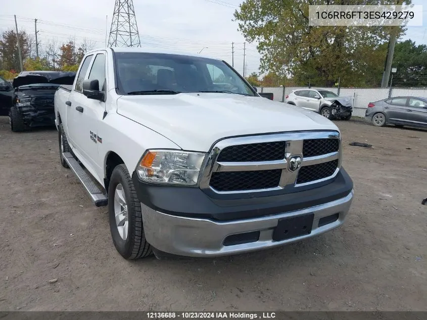 2014 Ram 1500 VIN: 1C6RR6FT3ES429279 Lot: 12136688