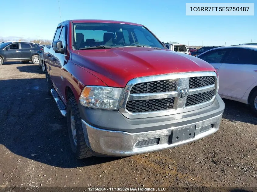 2014 Ram 1500 St VIN: 1C6RR7FT5ES250487 Lot: 12156204