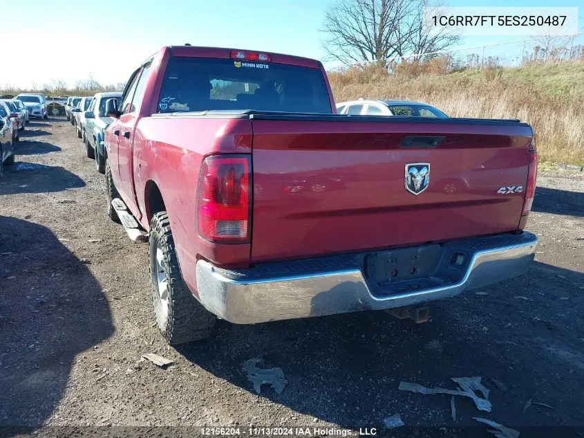 2014 Ram 1500 St VIN: 1C6RR7FT5ES250487 Lot: 12156204