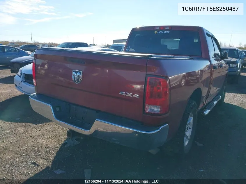 2014 Ram 1500 St VIN: 1C6RR7FT5ES250487 Lot: 12156204