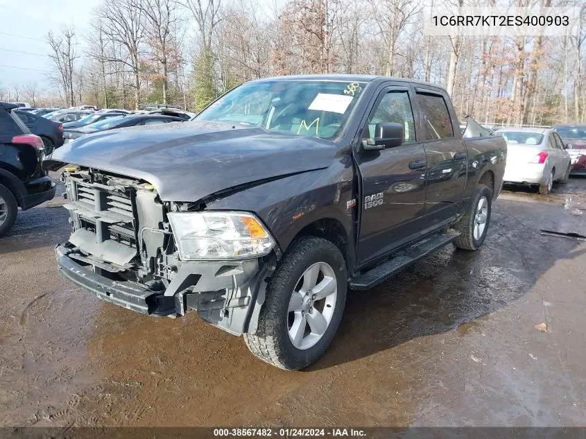 2014 Ram 1500 Express VIN: 1C6RR7KT2ES400903 Lot: 38567482