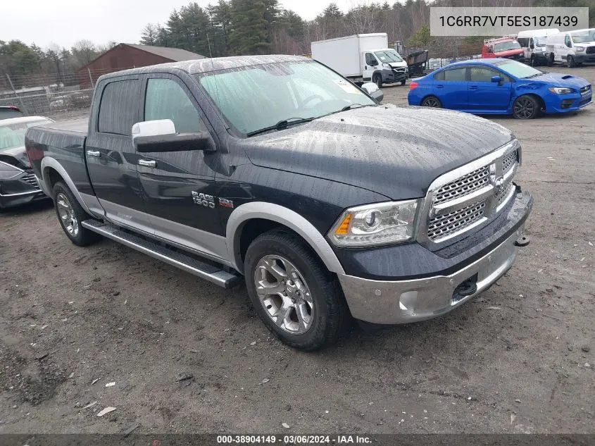 2014 Ram 1500 Laramie VIN: 1C6RR7VT5ES187439 Lot: 38904149