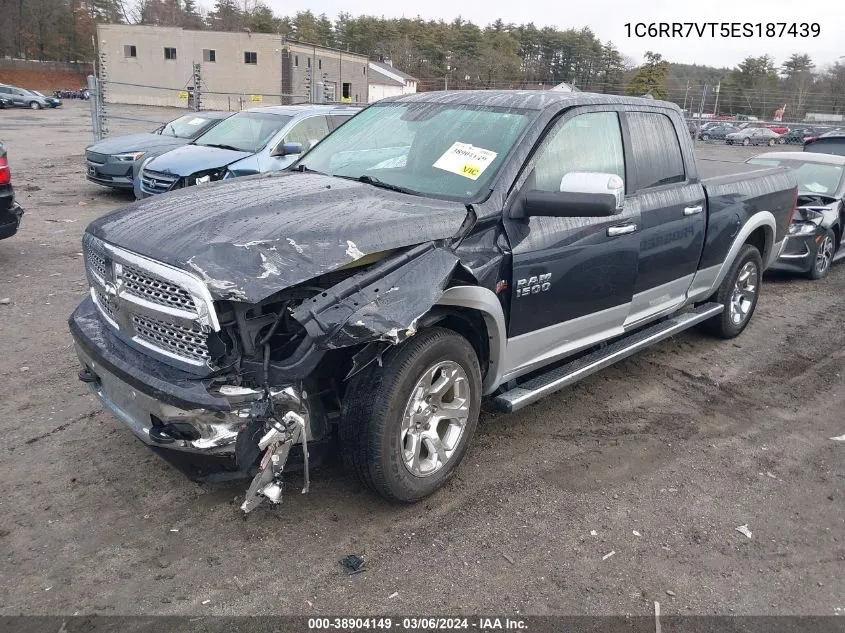 2014 Ram 1500 Laramie VIN: 1C6RR7VT5ES187439 Lot: 38904149