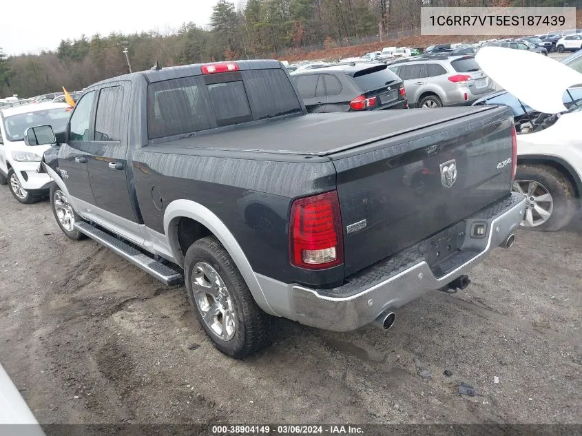 2014 Ram 1500 Laramie VIN: 1C6RR7VT5ES187439 Lot: 38904149