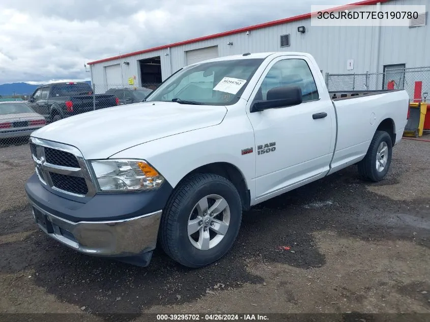 2014 Ram 1500 Tradesman VIN: 3C6JR6DT7EG190780 Lot: 39295702