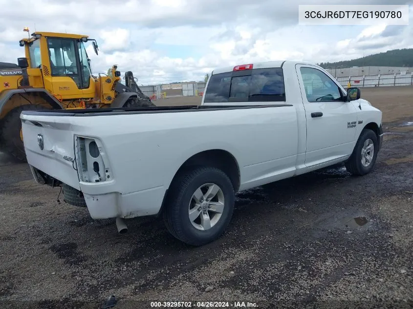 3C6JR6DT7EG190780 2014 Ram 1500 Tradesman