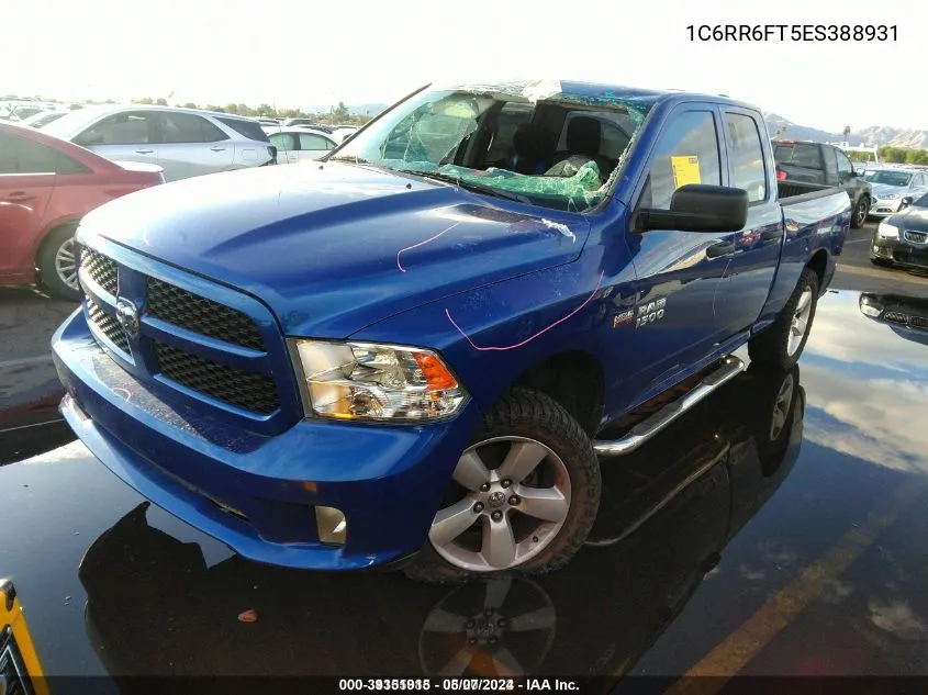 2014 Ram 1500 Express VIN: 1C6RR6FT5ES388931 Lot: 39351915