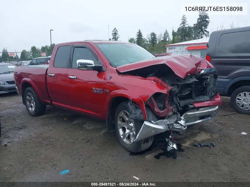 2014 Ram 1500 Laramie VIN: 1C6RR7JT6ES158098 Lot: 39497521