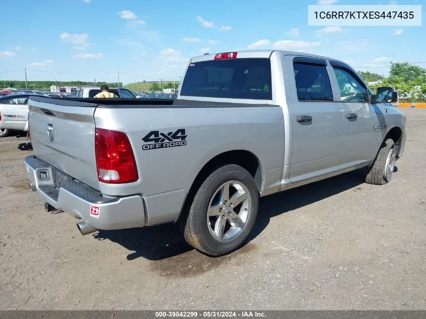 2014 Ram 1500 Express VIN: 1C6RR7KTXES447435 Lot: 39542299