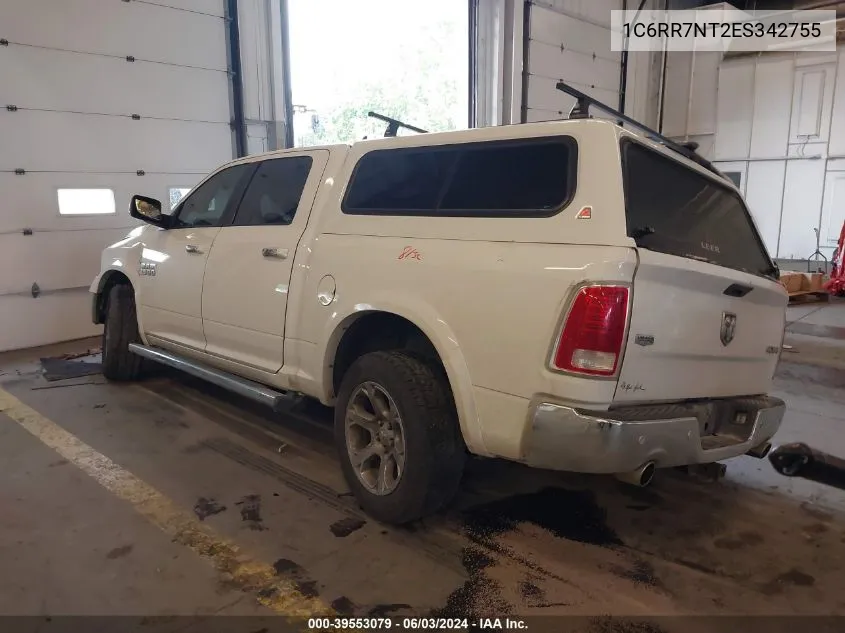 2014 Ram 1500 Laramie VIN: 1C6RR7NT2ES342755 Lot: 39553079