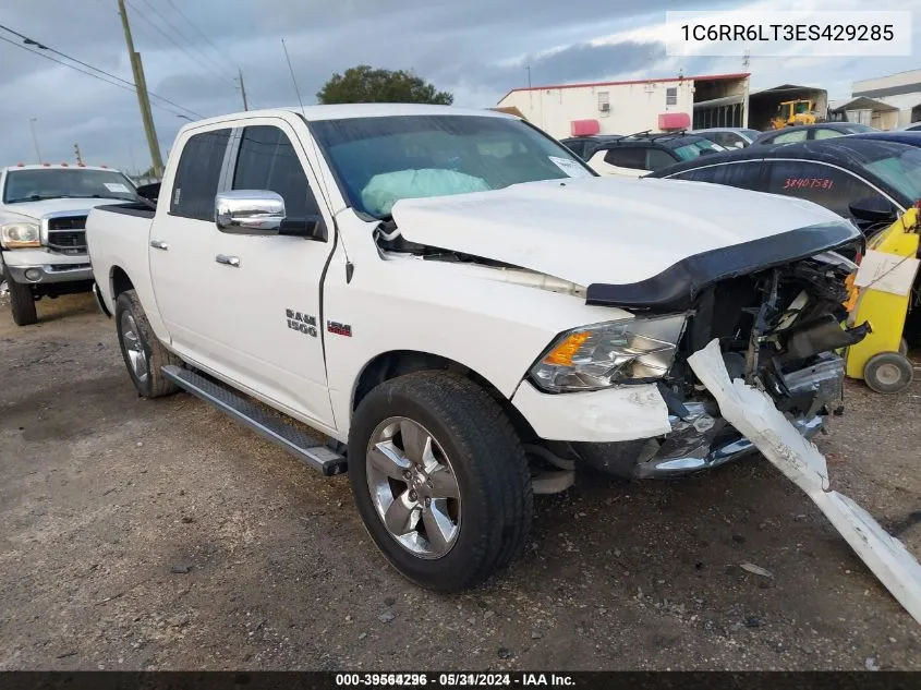 2014 Ram 1500 Big Horn VIN: 1C6RR6LT3ES429285 Lot: 39564296