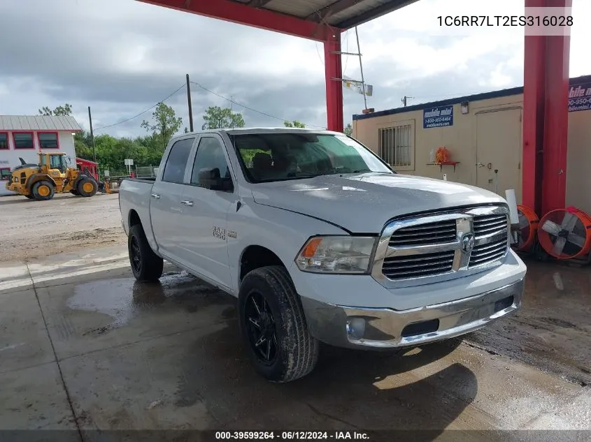 2014 Ram 1500 Big Horn VIN: 1C6RR7LT2ES316028 Lot: 39599264