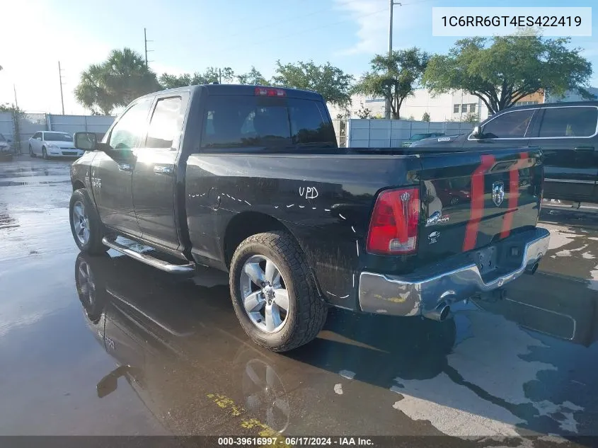 2014 Ram 1500 Big Horn VIN: 1C6RR6GT4ES422419 Lot: 39616997