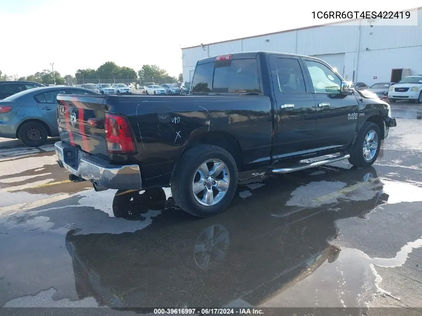 2014 Ram 1500 Big Horn VIN: 1C6RR6GT4ES422419 Lot: 39616997