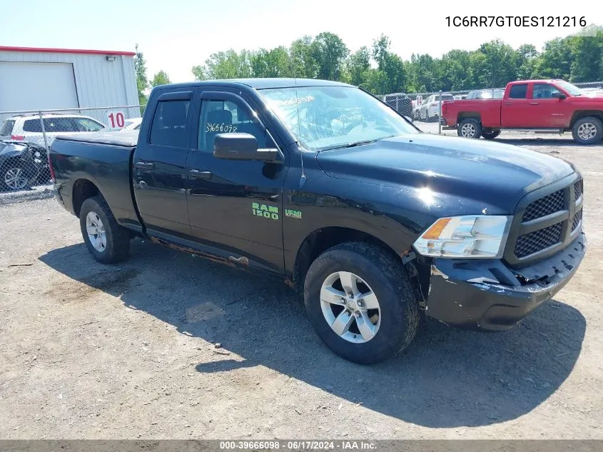 2014 Ram 1500 Slt VIN: 1C6RR7GT0ES121216 Lot: 39666098