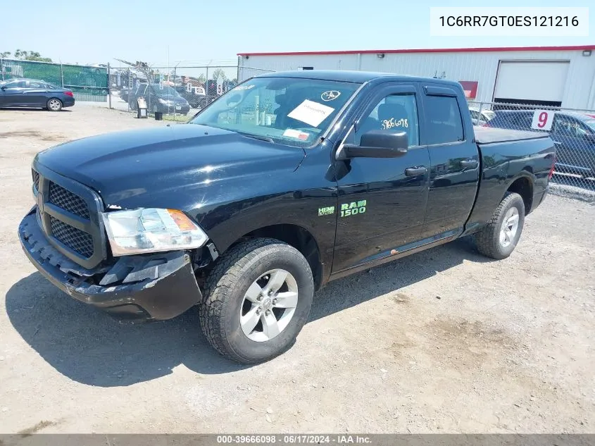 1C6RR7GT0ES121216 2014 Ram 1500 Slt