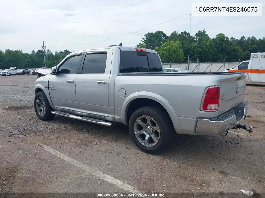 2014 Ram 1500 Laramie VIN: 1C6RR7NT4ES246075 Lot: 39668534