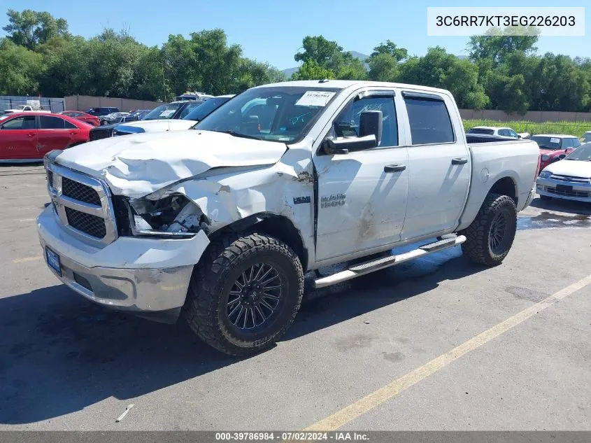 2014 Ram 1500 St VIN: 3C6RR7KT3EG226203 Lot: 39786984