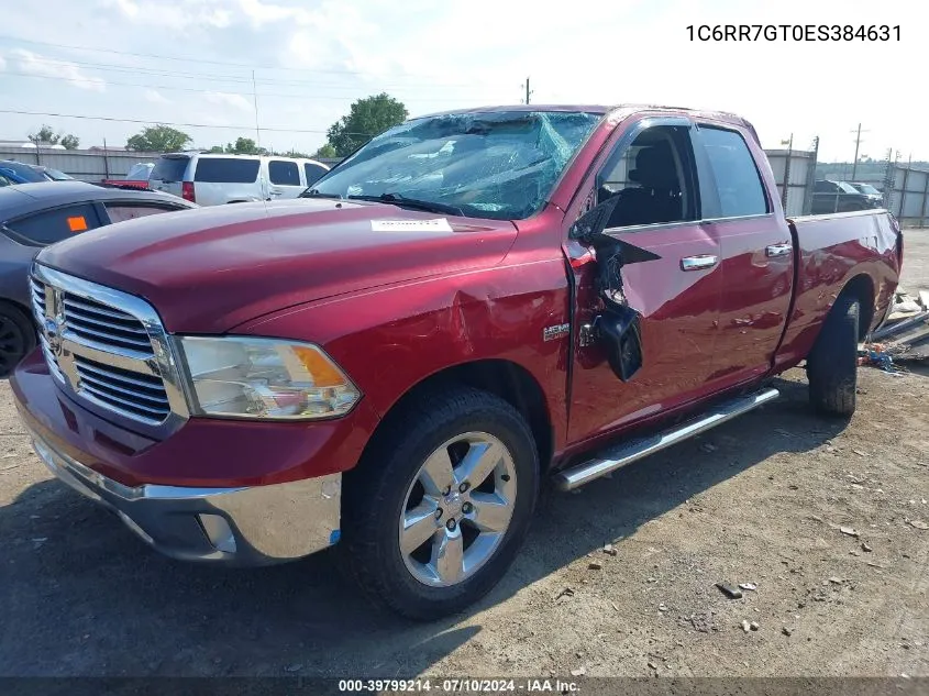 2014 Ram 1500 Big Horn VIN: 1C6RR7GT0ES384631 Lot: 39799214