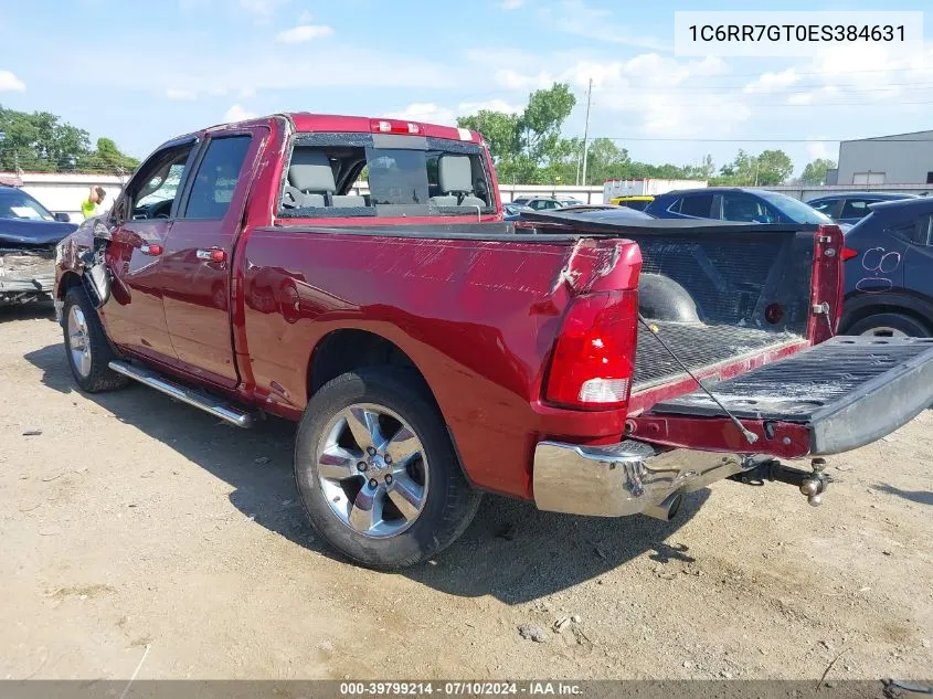 2014 Ram 1500 Big Horn VIN: 1C6RR7GT0ES384631 Lot: 39799214