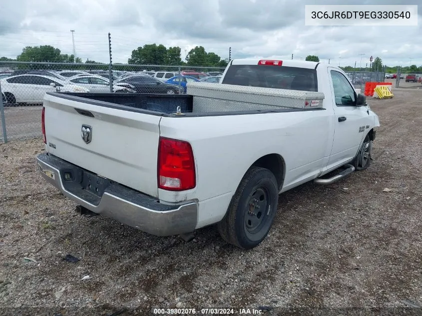 2014 Ram 1500 Tradesman VIN: 3C6JR6DT9EG330540 Lot: 39802076