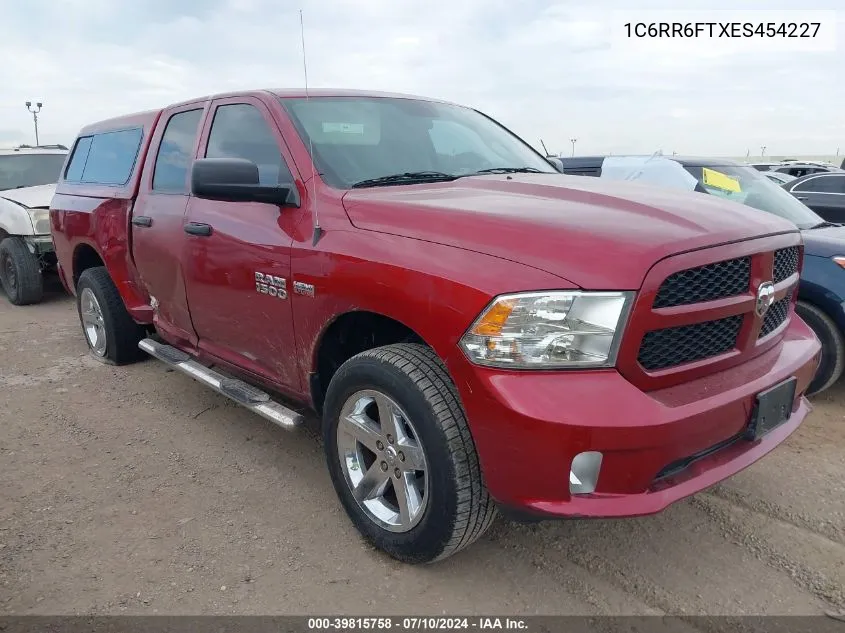 2014 Ram 1500 Express VIN: 1C6RR6FTXES454227 Lot: 39815758