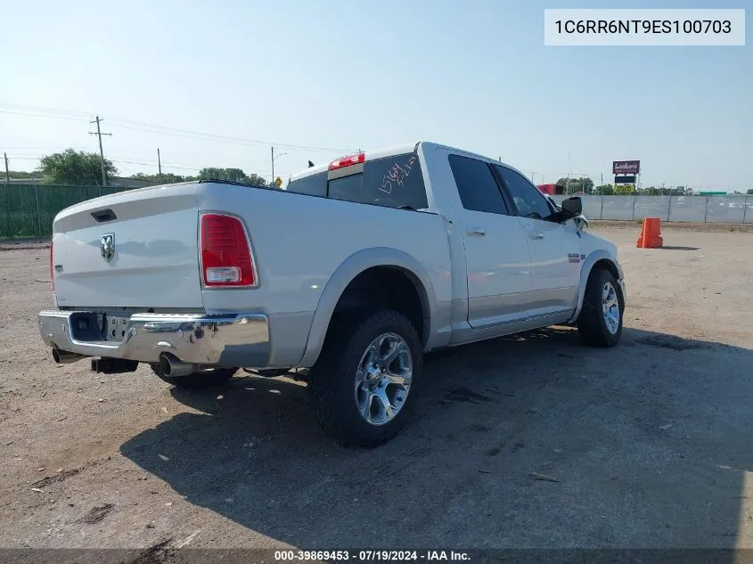 2014 Ram 1500 Laramie VIN: 1C6RR6NT9ES100703 Lot: 39869453