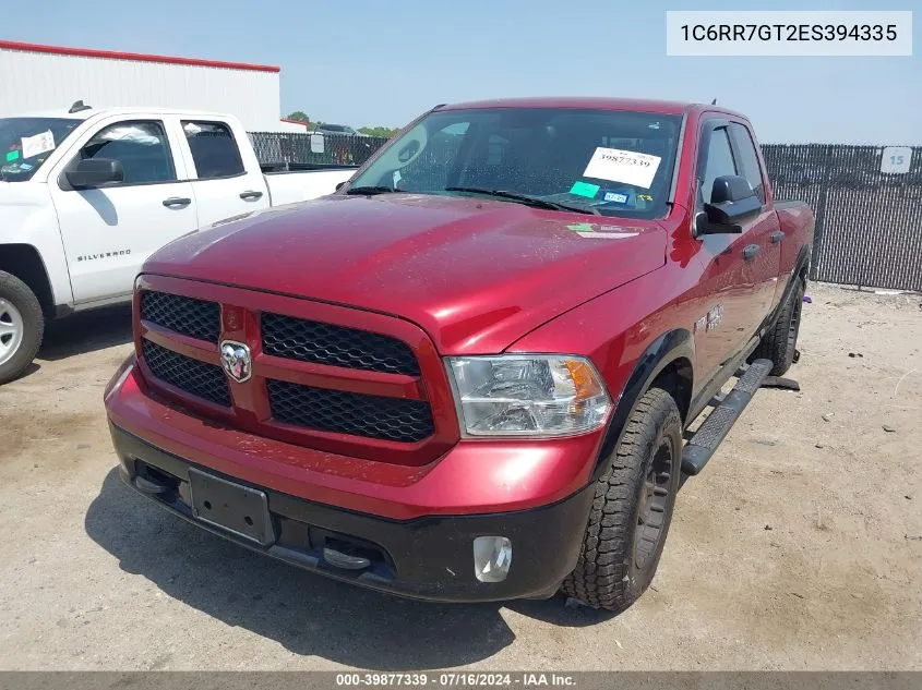 2014 Ram 1500 Outdoorsman VIN: 1C6RR7GT2ES394335 Lot: 39877339