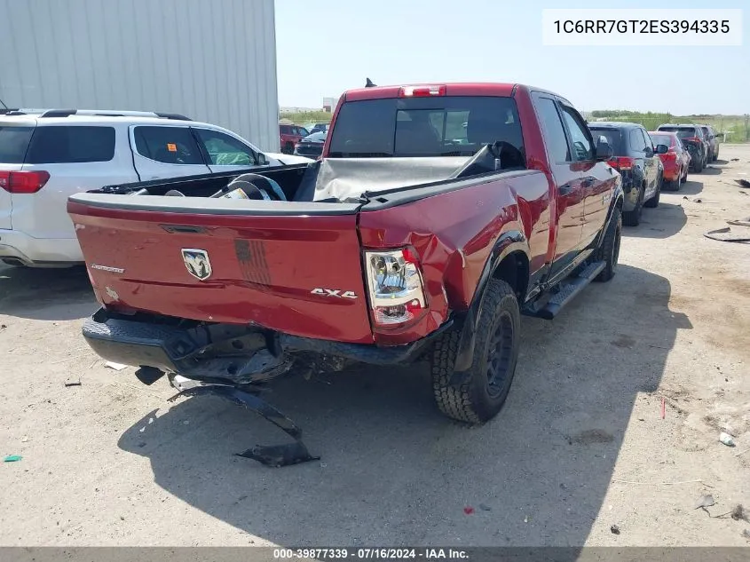 2014 Ram 1500 Outdoorsman VIN: 1C6RR7GT2ES394335 Lot: 39877339