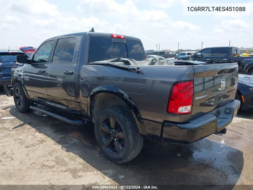 2014 Ram 1500 Outdoorsman VIN: 1C6RR7LT4ES451088 Lot: 39902423