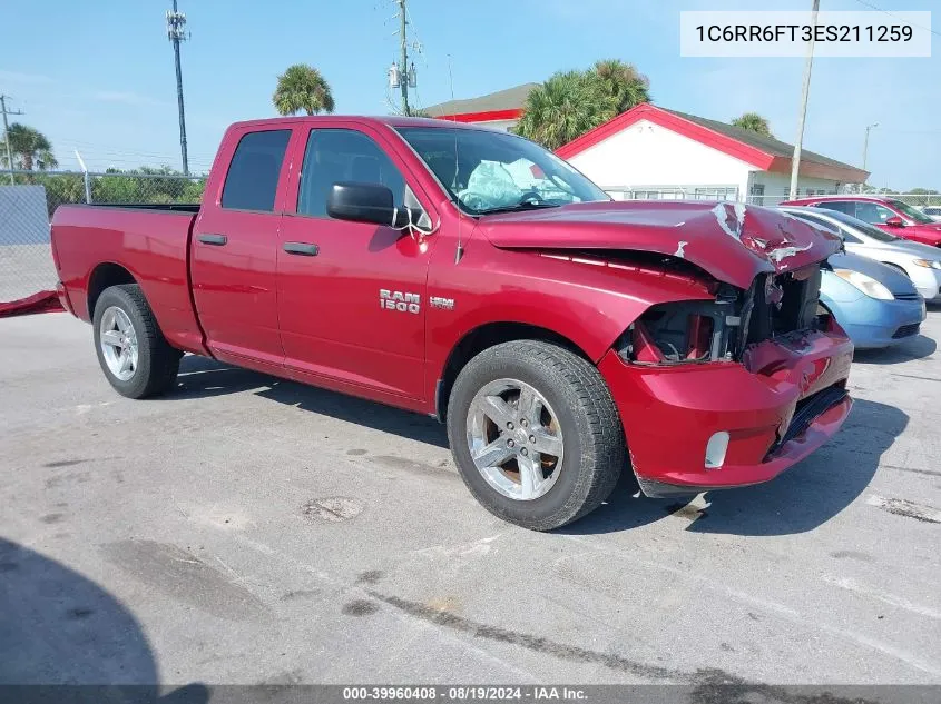 2014 Ram 1500 Express VIN: 1C6RR6FT3ES211259 Lot: 39960408