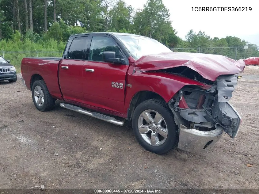 2014 Ram 1500 Big Horn VIN: 1C6RR6GT0ES366219 Lot: 39965445