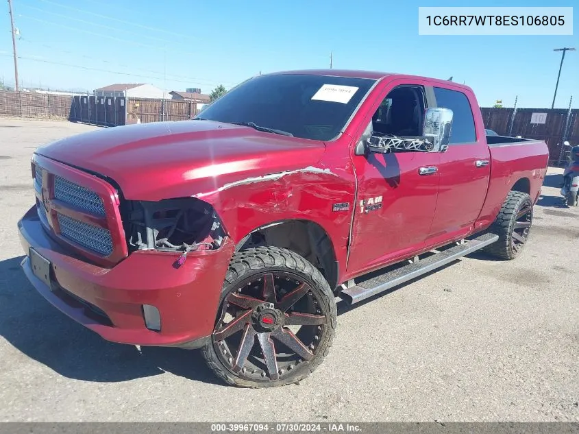 2014 Ram 1500 Longhorn Limited VIN: 1C6RR7WT8ES106805 Lot: 39967094