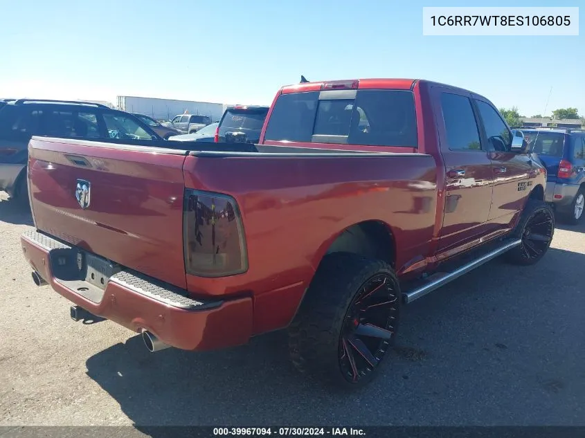 1C6RR7WT8ES106805 2014 Ram 1500 Longhorn Limited