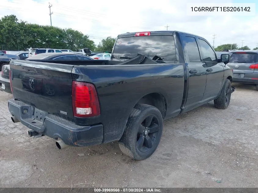 2014 Ram 1500 Express VIN: 1C6RR6FT1ES206142 Lot: 39969566